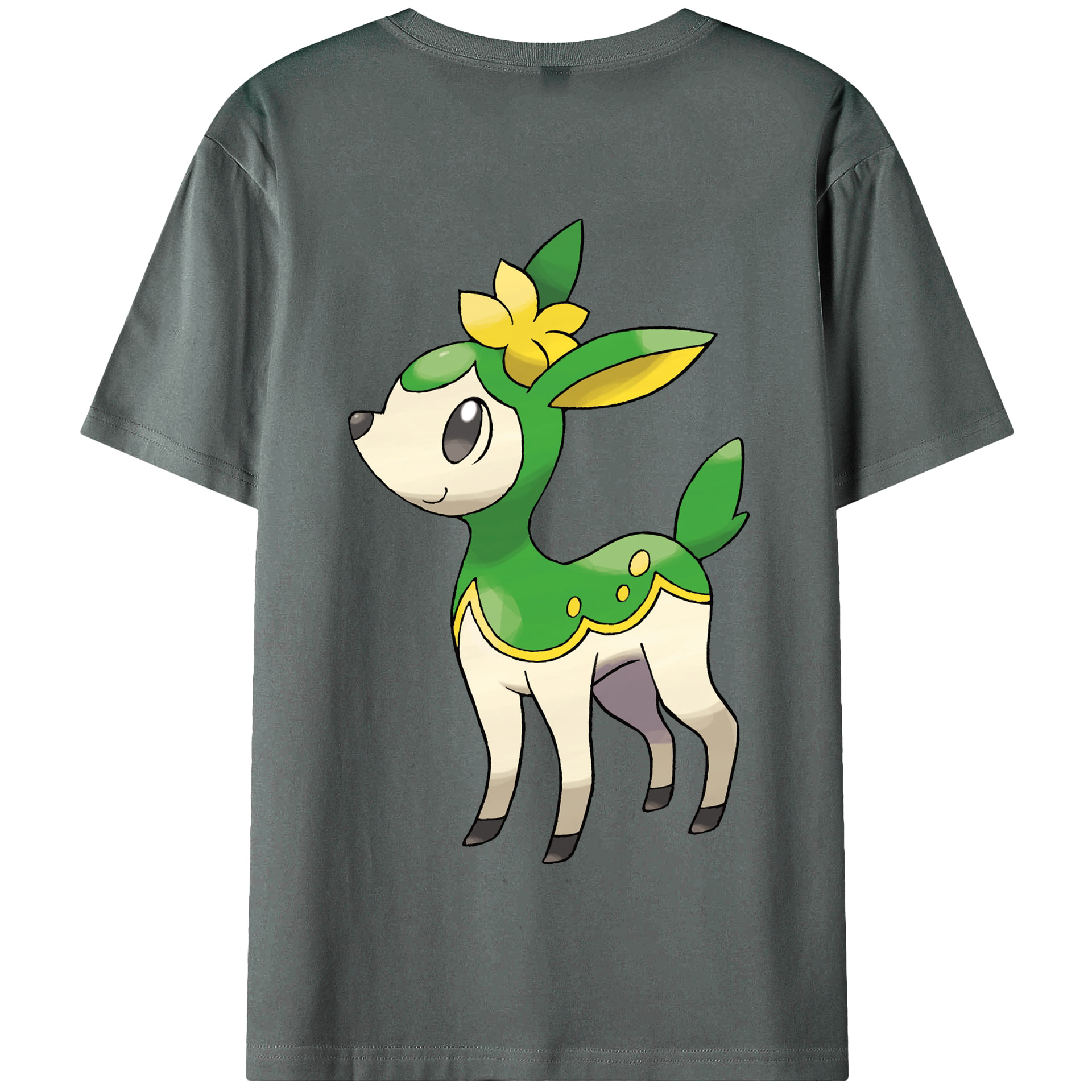 （画像用） ポケットモンスター Pokémon 綿100％半袖Tシャツ（背面プリント）